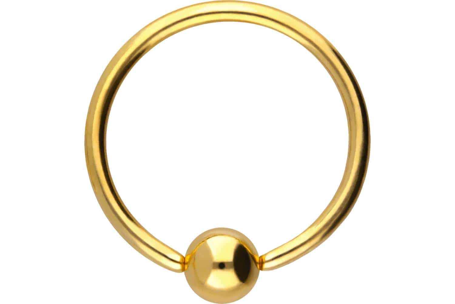 Titan Klemmkugelring Piercing